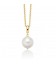 Collana in argento 925 dorato con perla Miluna PCL6540G