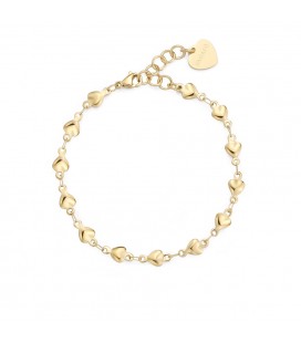 Bracciale catena stelline finitura pvd oro 14K S'agapõ SHK100