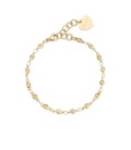 Bracciale catena pallini finitura pvd oro 14K S'agapõ SHK98