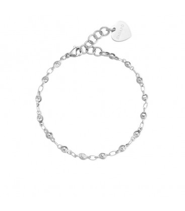 Bracciale acciaio catena snake maglia piatta S'agapõ SHK97