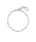 Bracciale acciaio catena pallini S'agapõ SHK92