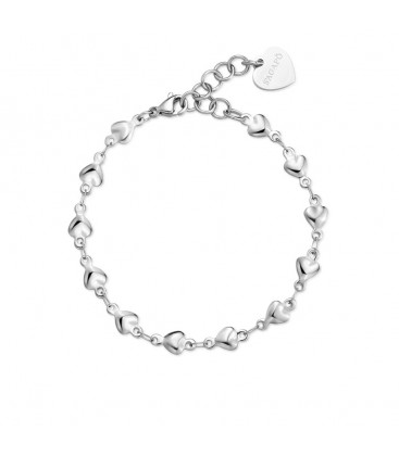 Bracciale acciaio catena stelle S'agapõ SHK94