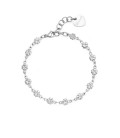 Bracciale acciaio catena quadrifogli S'agapõ SHK96