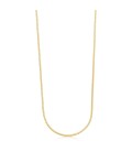 Collana in acciaio 316L snake piatta PVD ORO S'agapõ SHK85