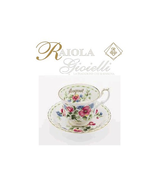 Miniatura Tazza del Mese Royal Albert Aprile M4M -  RaiolaGioielliBoscoreale